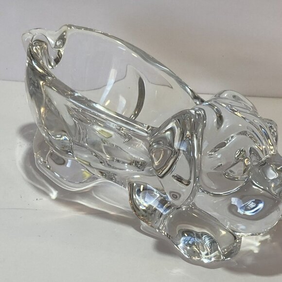 Cristal PLMCB 25% Puppy Dog Candy Nut Trinket Desktop Dish Figurine Spoon Rest - Picture 8 of 8